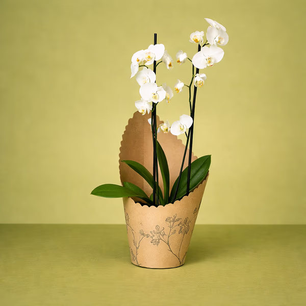 White Phalaenopsis Orchid